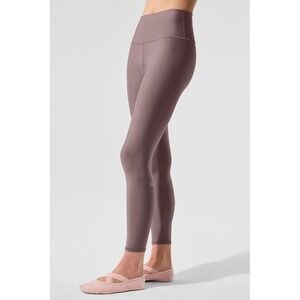 ALO 7/8 High Waist Airlift Leggings Mushroom M Soft Yoga Luxury Athleisure